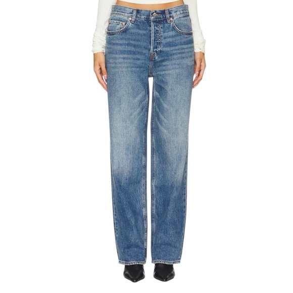 GRLFRND Bella Low Rise Boyfriend in Gramercy Park size 23 - Picture 10 of 14